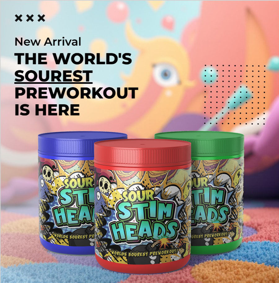 Stim Heads | World's Sourest Preworkout