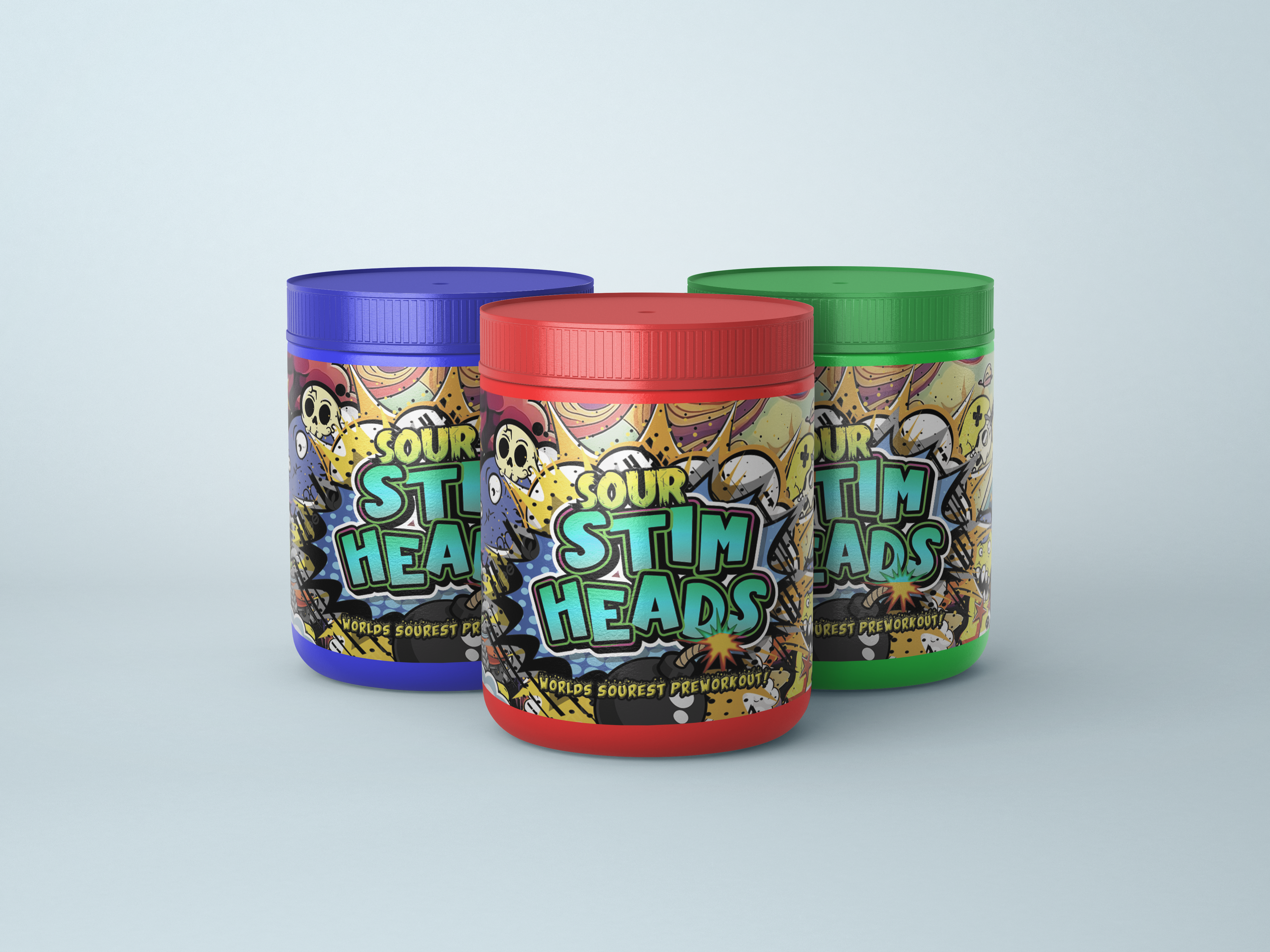 Stim Heads | World's Sourest Preworkout